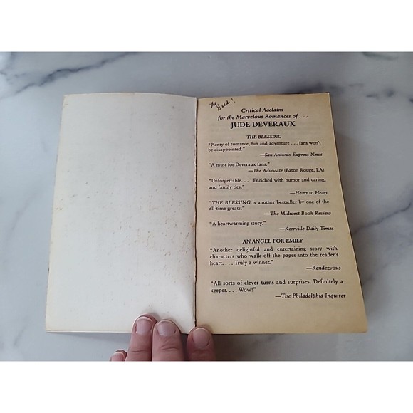 The Blessing by Jude Deveraux (1999, Mass Market) - Picture 3 of 10